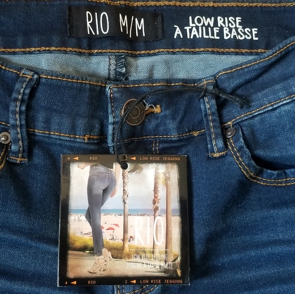 Urban Planet Rio Low Rise Push Up Skinny Jeans - Picture 7 of 7